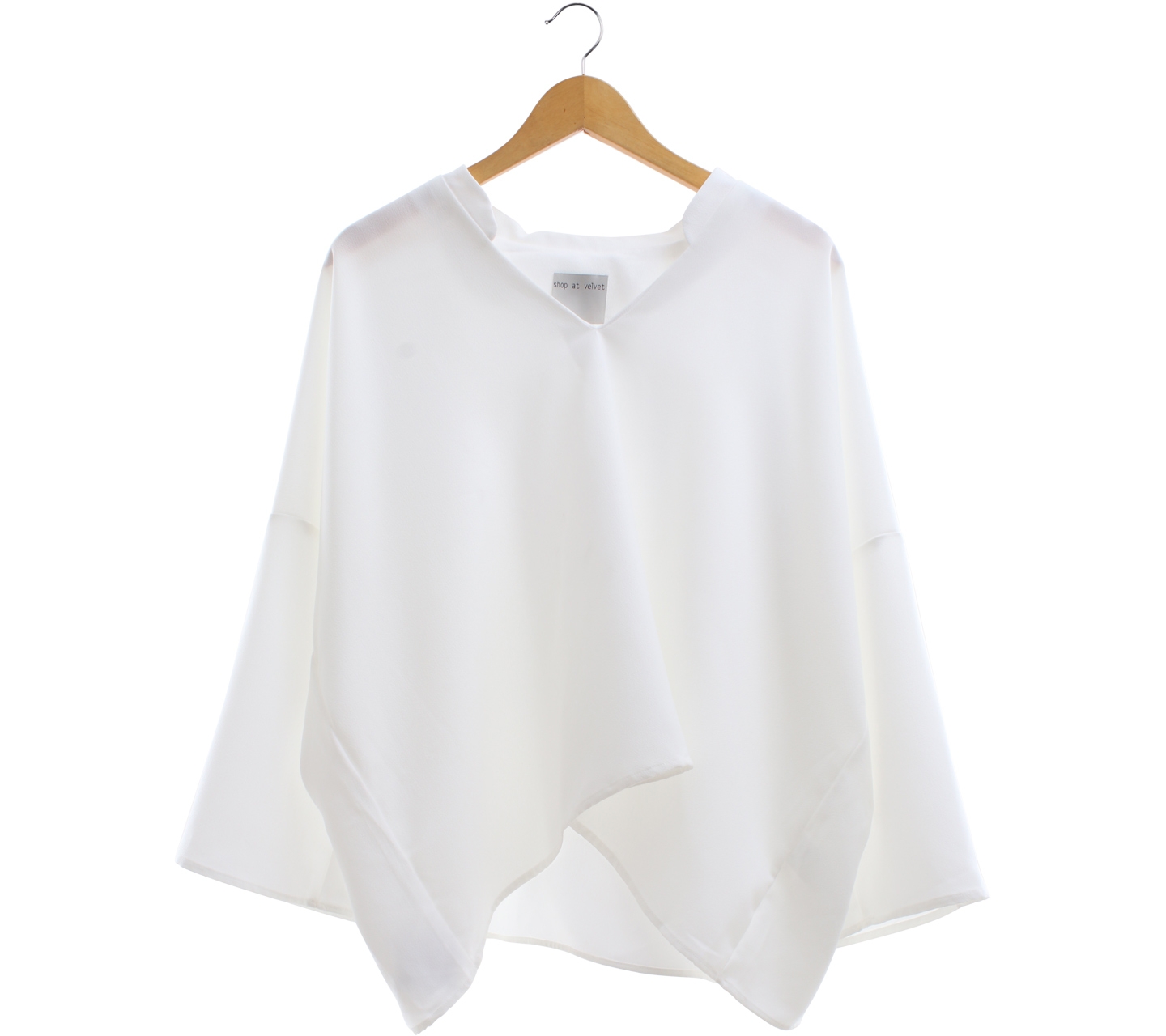 Shop At Velvet White Blouse