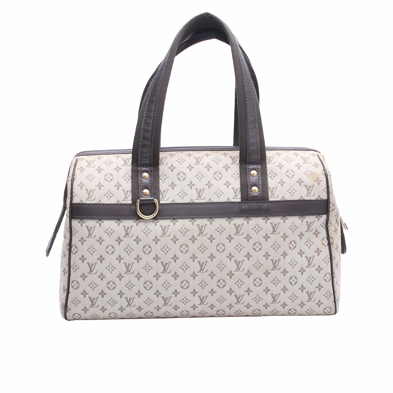 Louis Vuitton osephine PM Monogram Mini Lin Gray Hand Bag