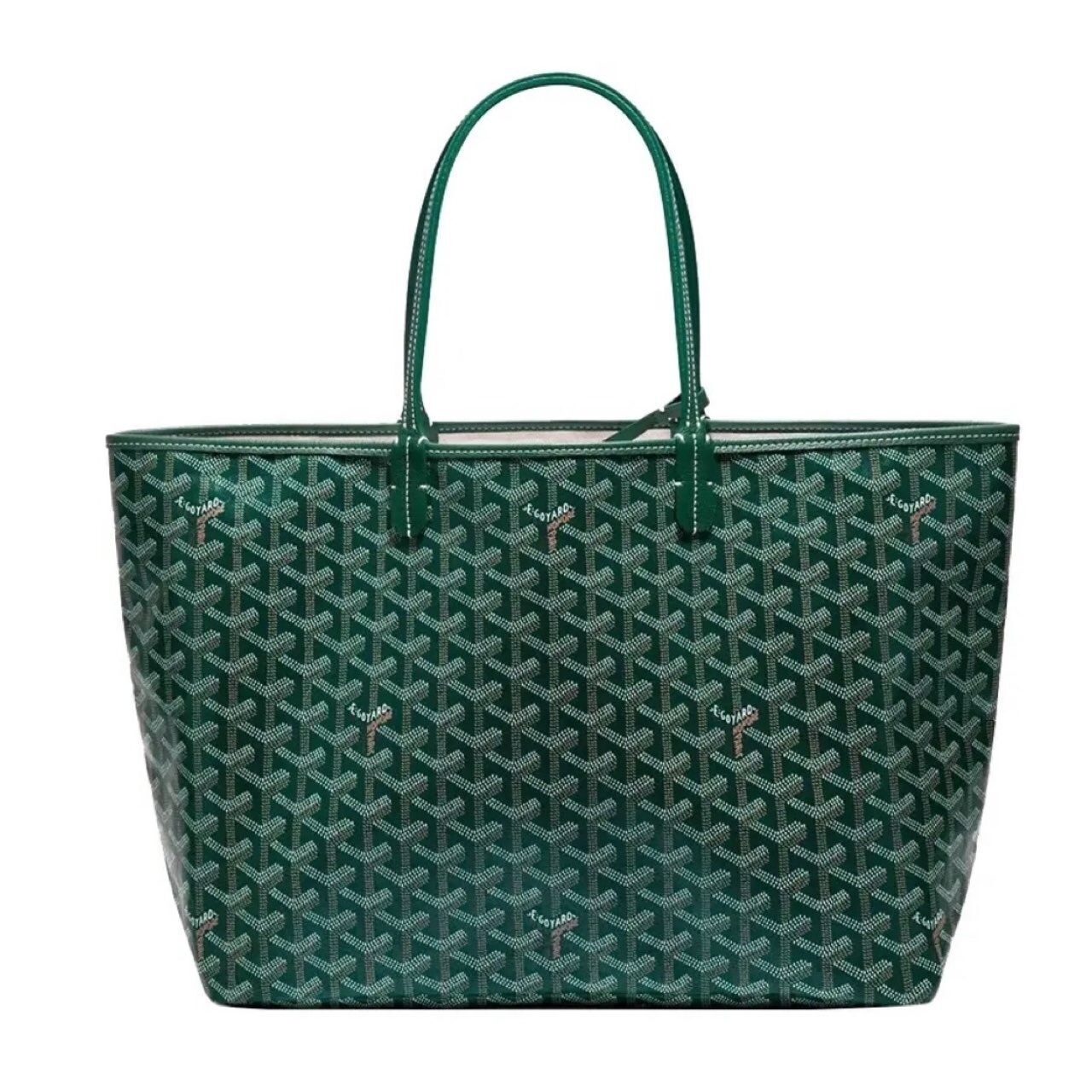 Goyard Green Tote Bag