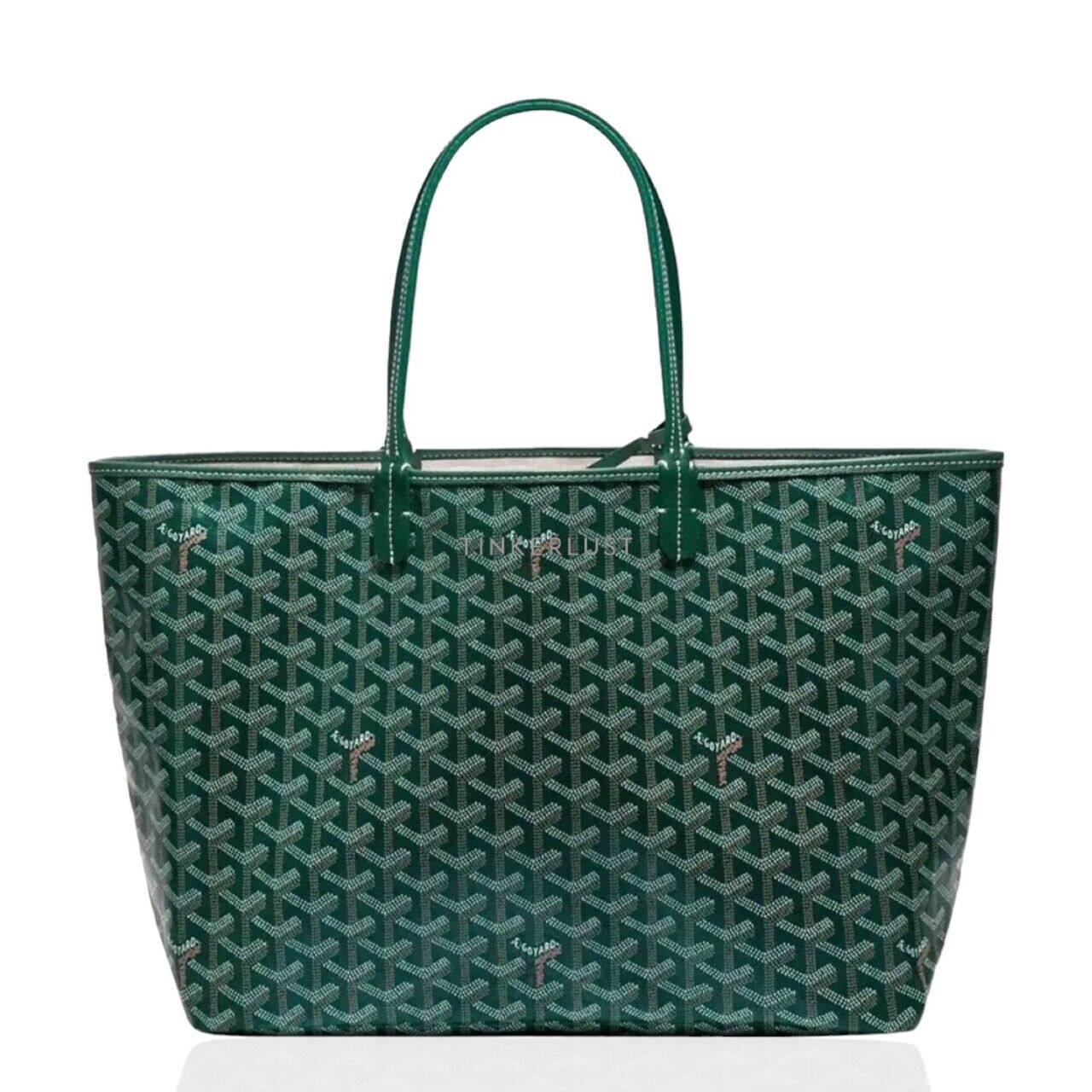 Goyard Green Tote Bag