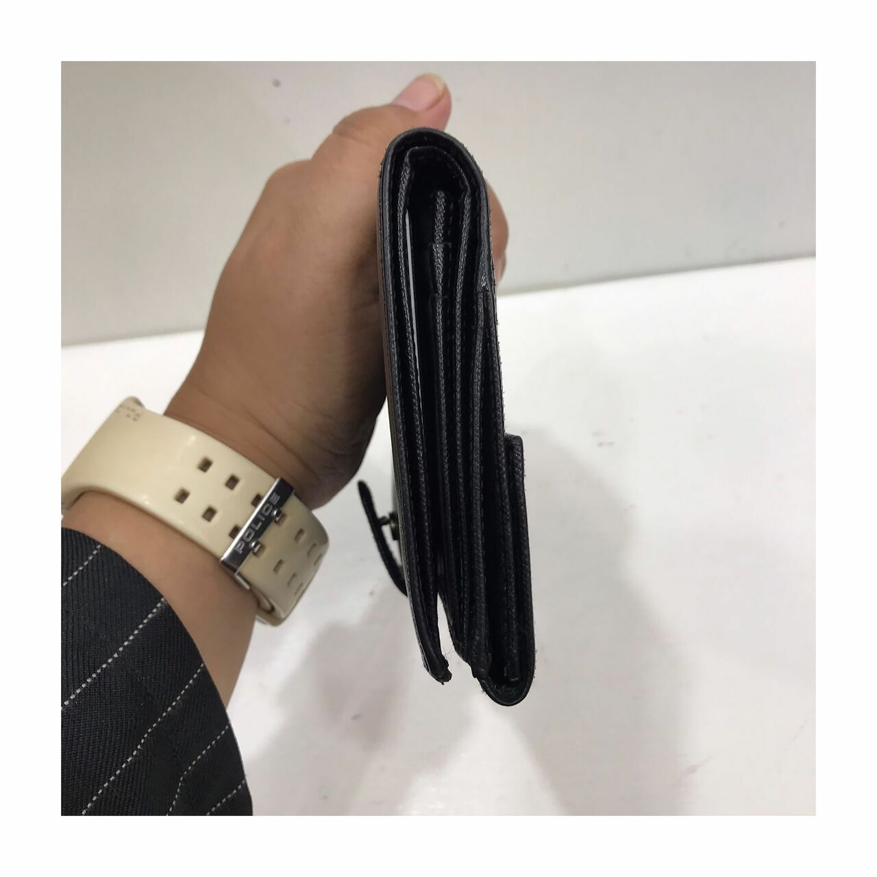 Prada Saffiano Black Wallet