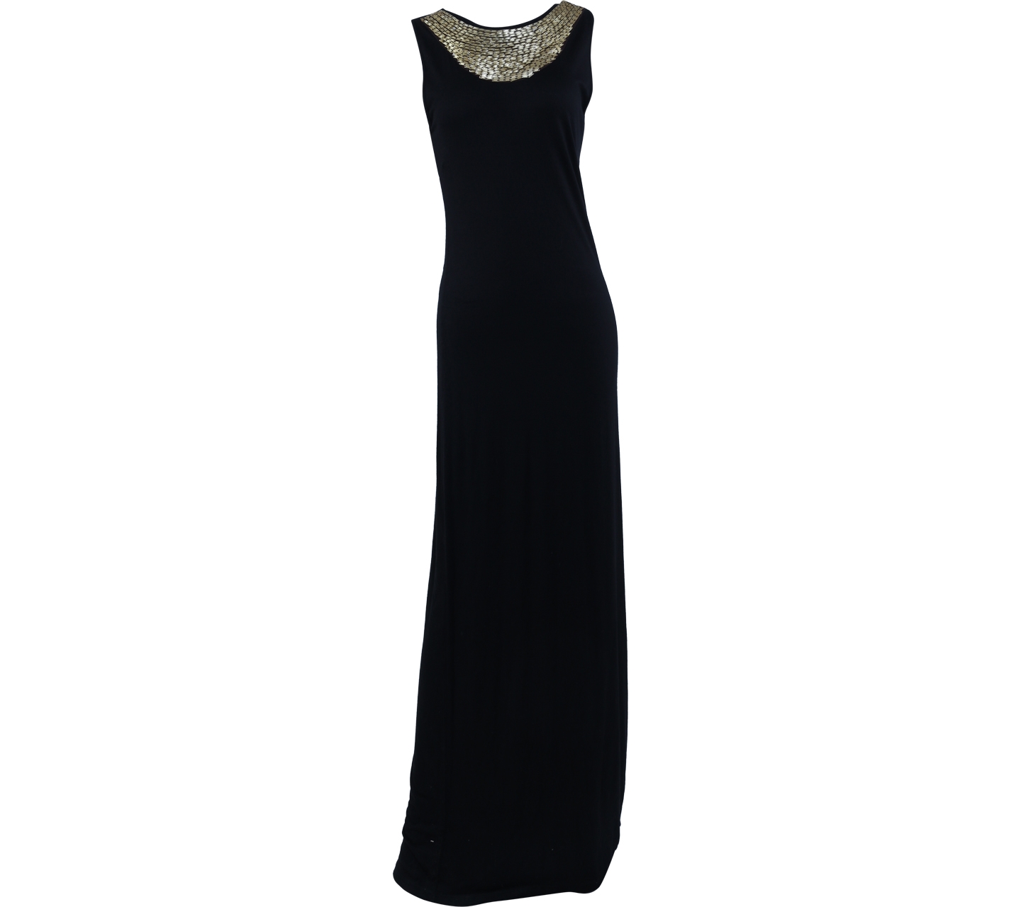 (X)SML Black Long Dress