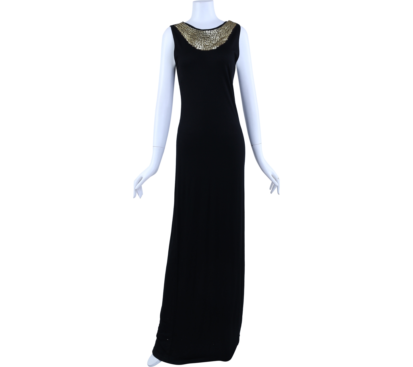 (X)SML Black Long Dress