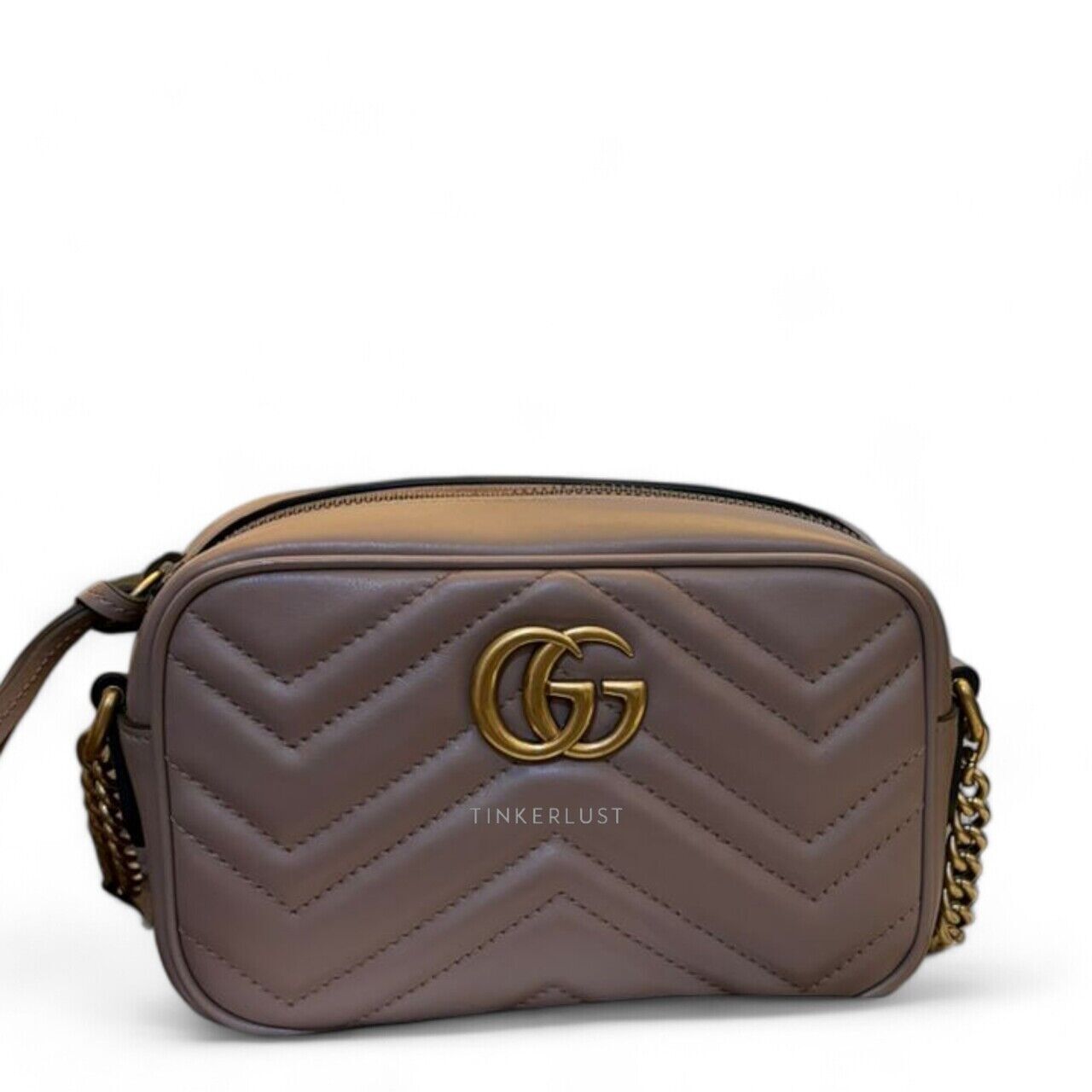 Gucci Marmont Cambage Nude Sling Bag