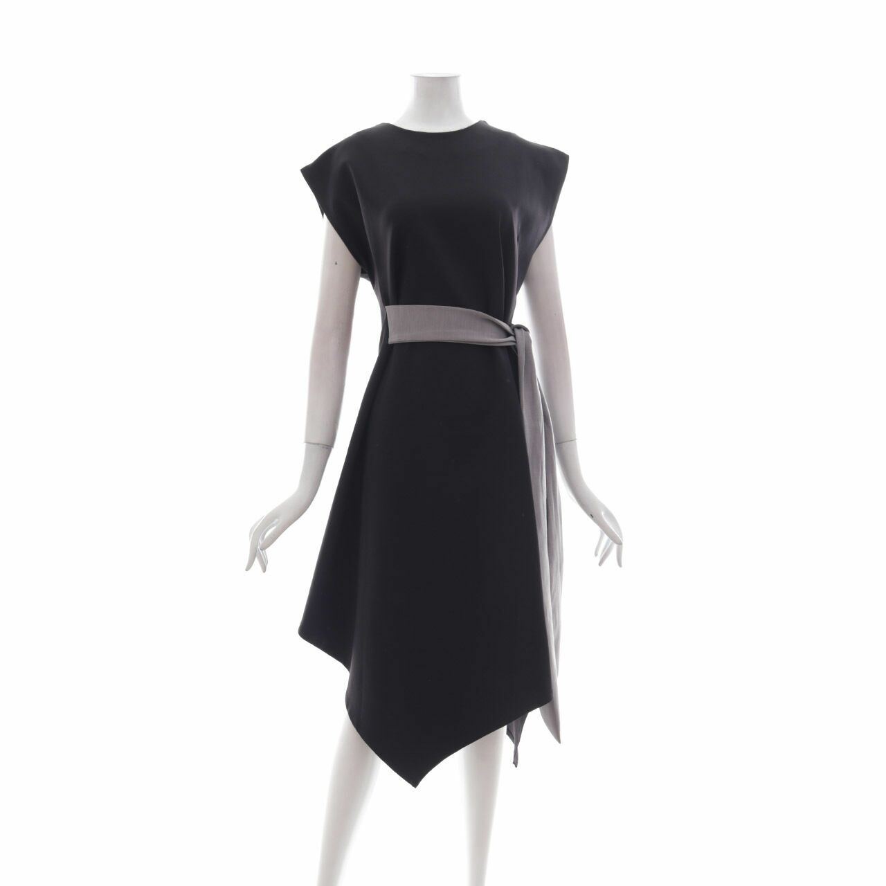 Nore Black Midi Dress