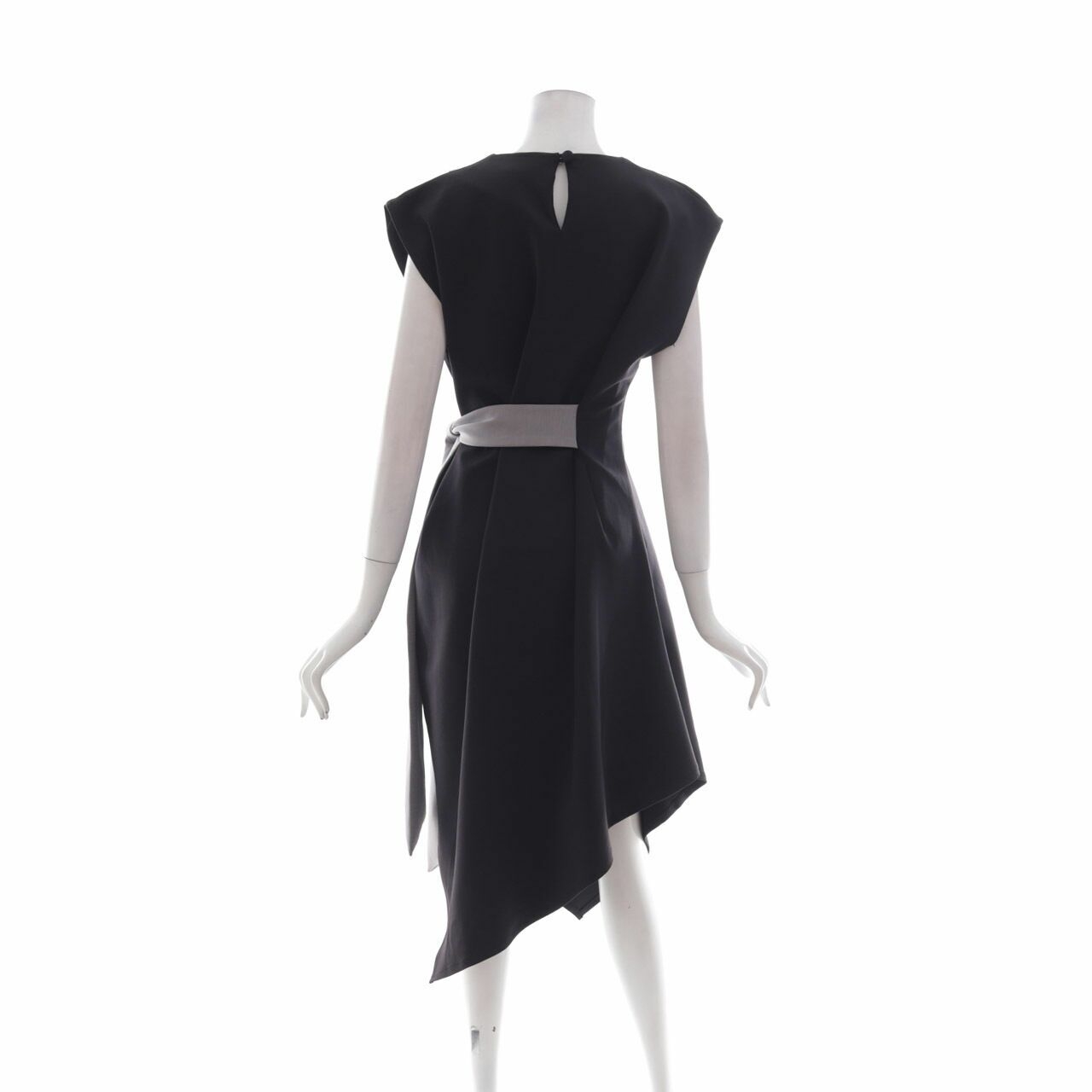 Nore Black Midi Dress