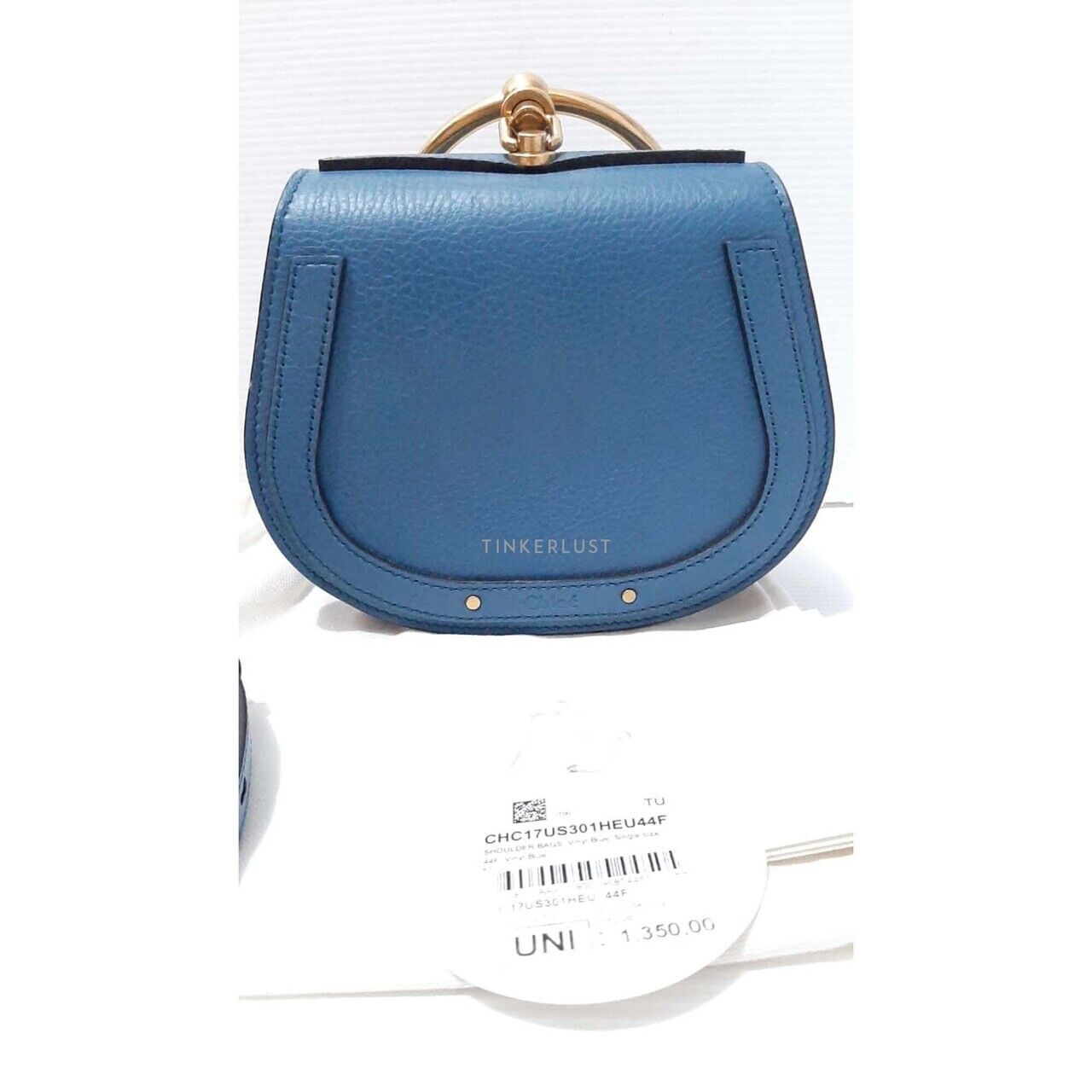 Chloe Nile Blue Bracelet Sling Bag