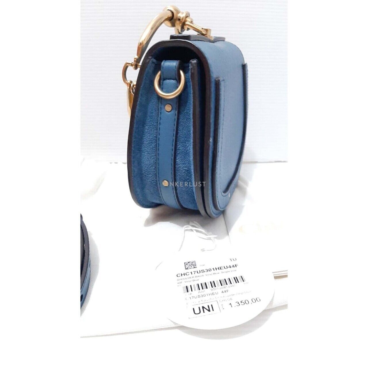 Chloe Nile Blue Bracelet Sling Bag