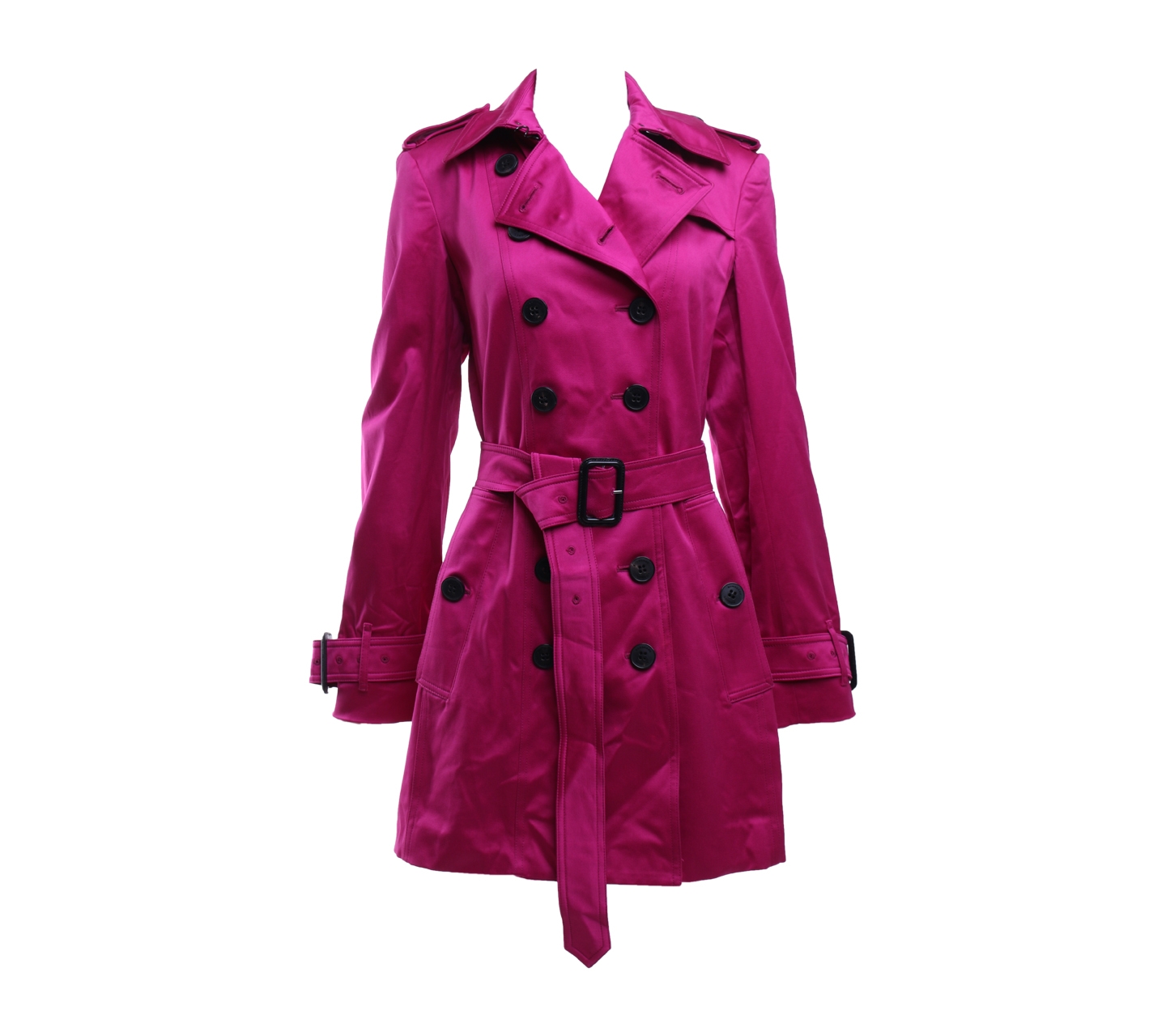 Burberry Magenta Coat