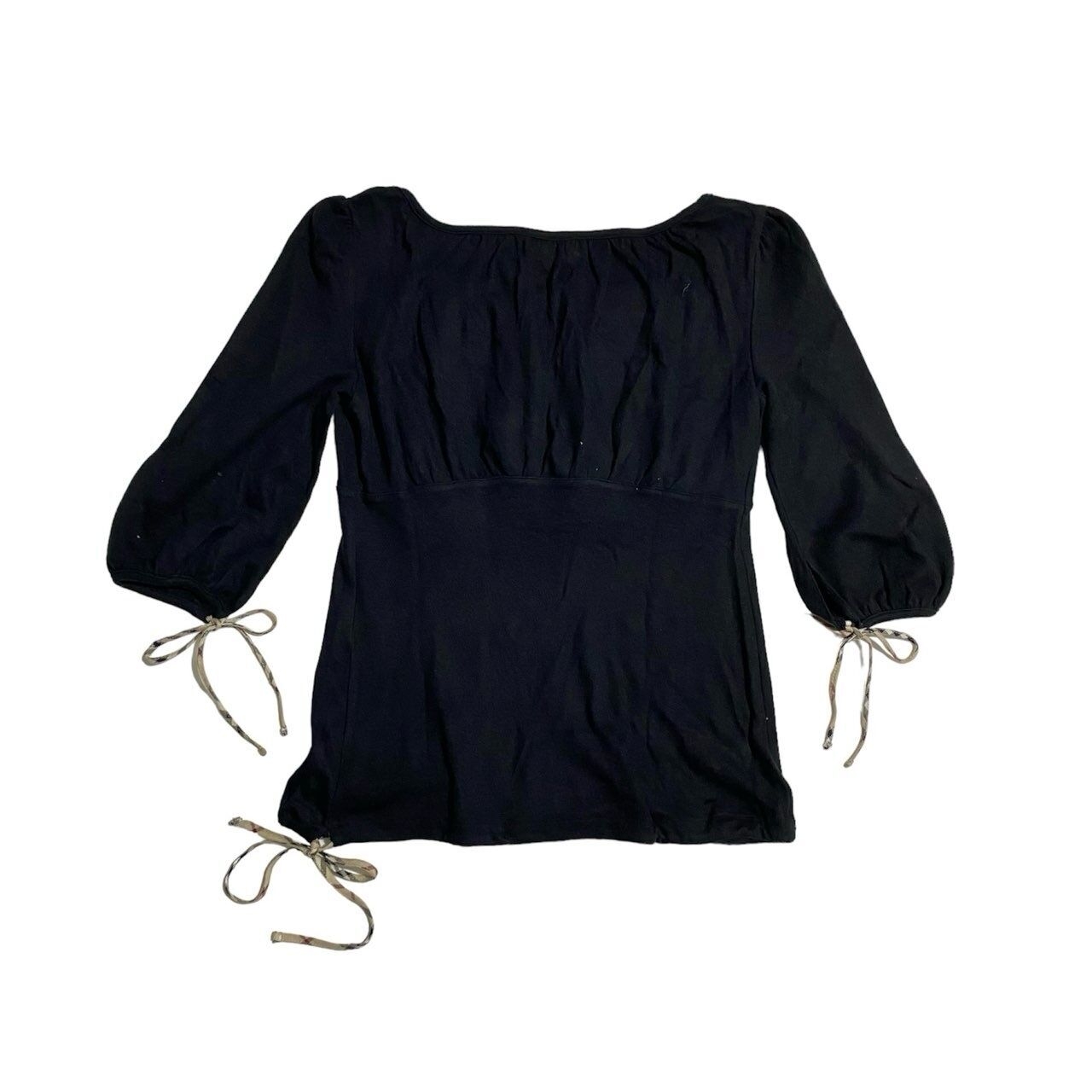 Burberry Black Blouse