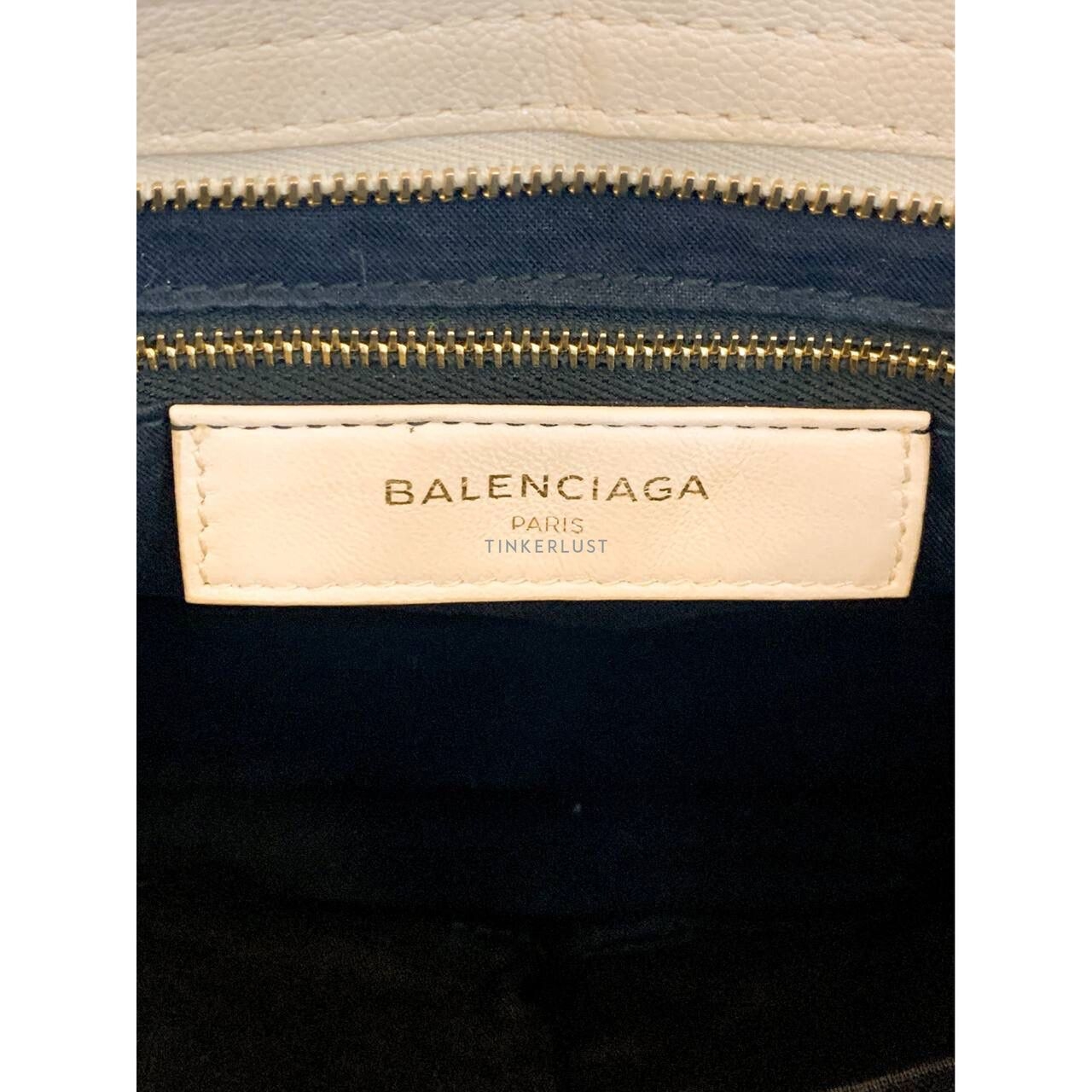 Balenciaga Small City Edge Beige GHW 2018 Satchel Bag