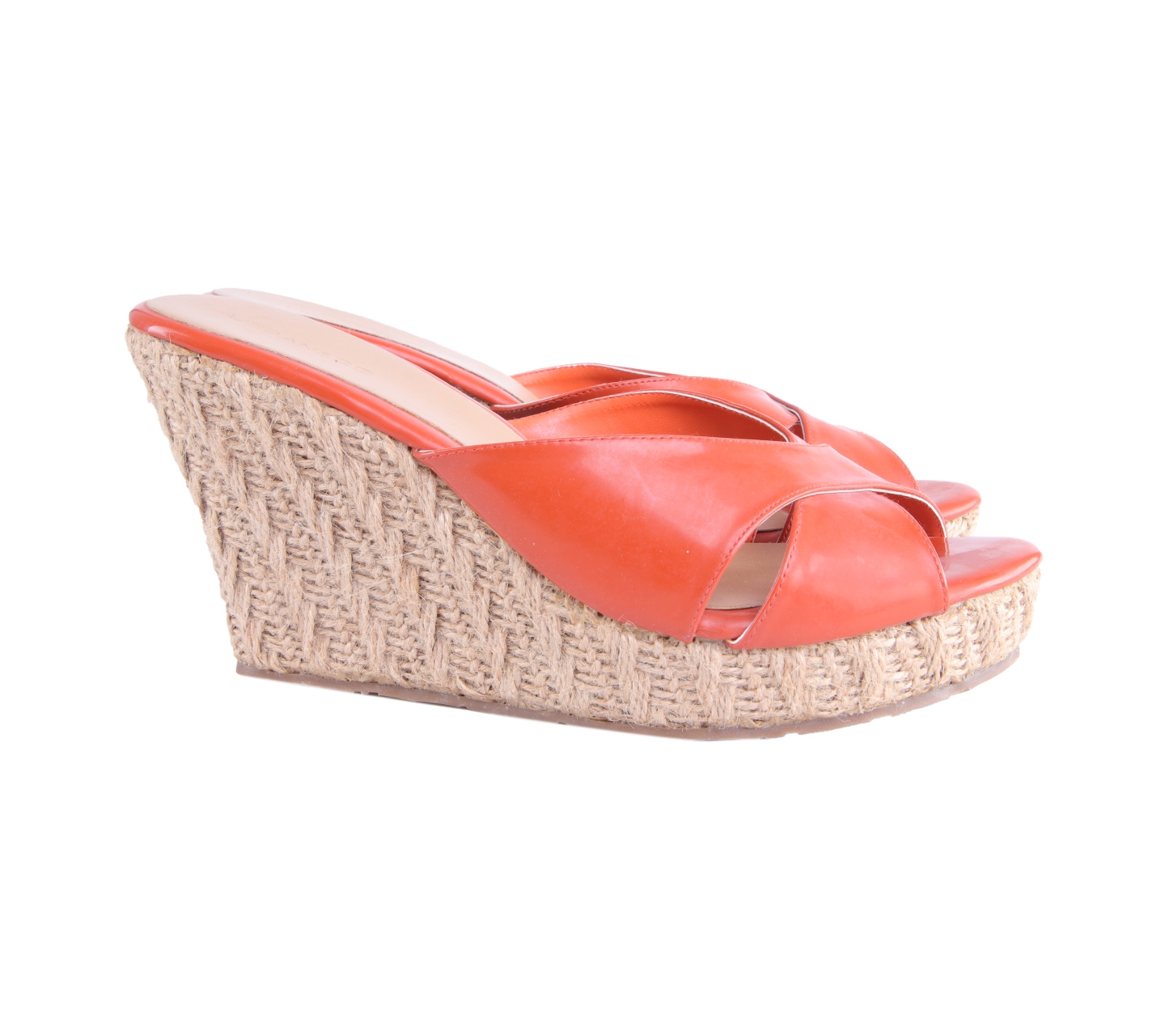 Urban & Co Orange Straw Wedges