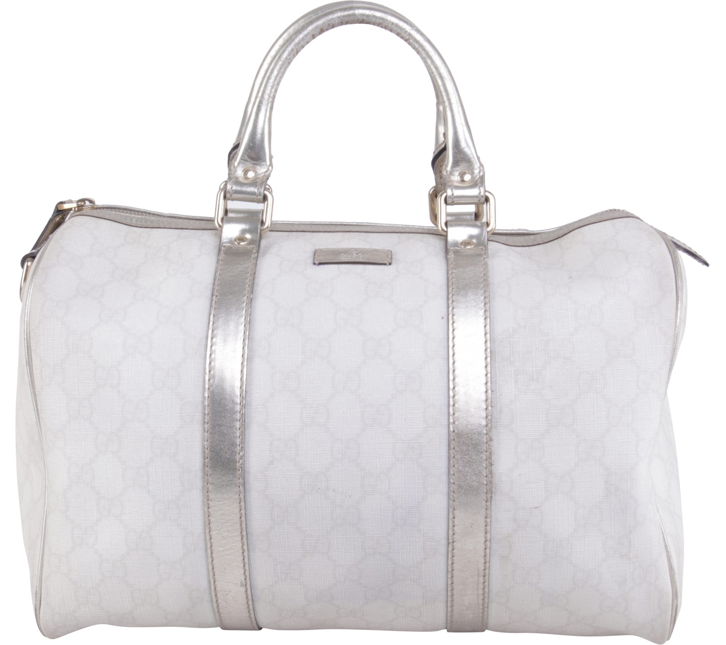 Gucci Grey Speedy Handbag