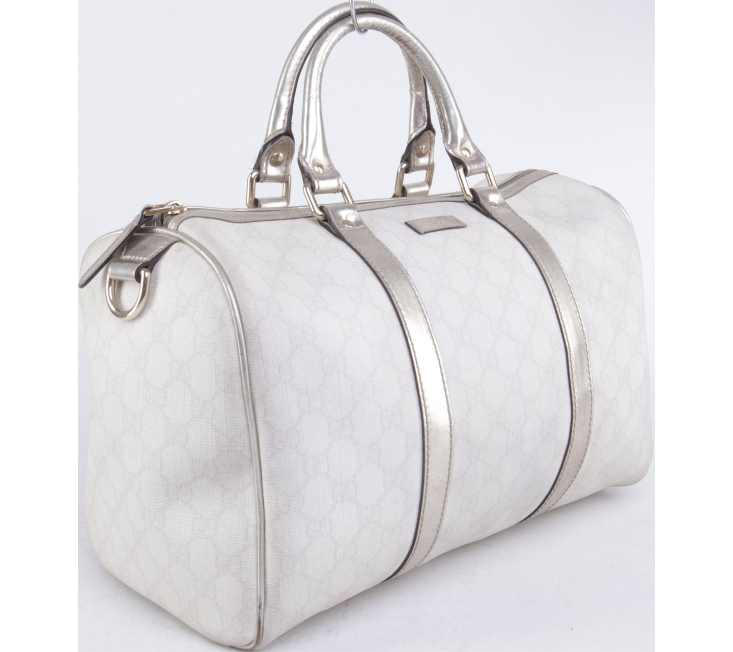 Gucci Grey Speedy Handbag