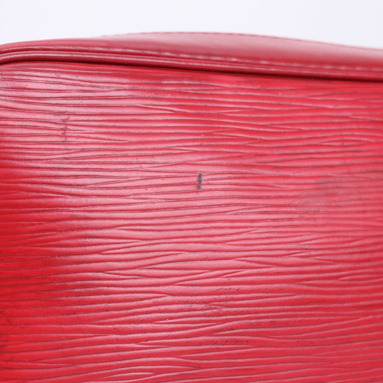 Louis Vuitton Petit Noe Red Epi Leather Shoulder Bag