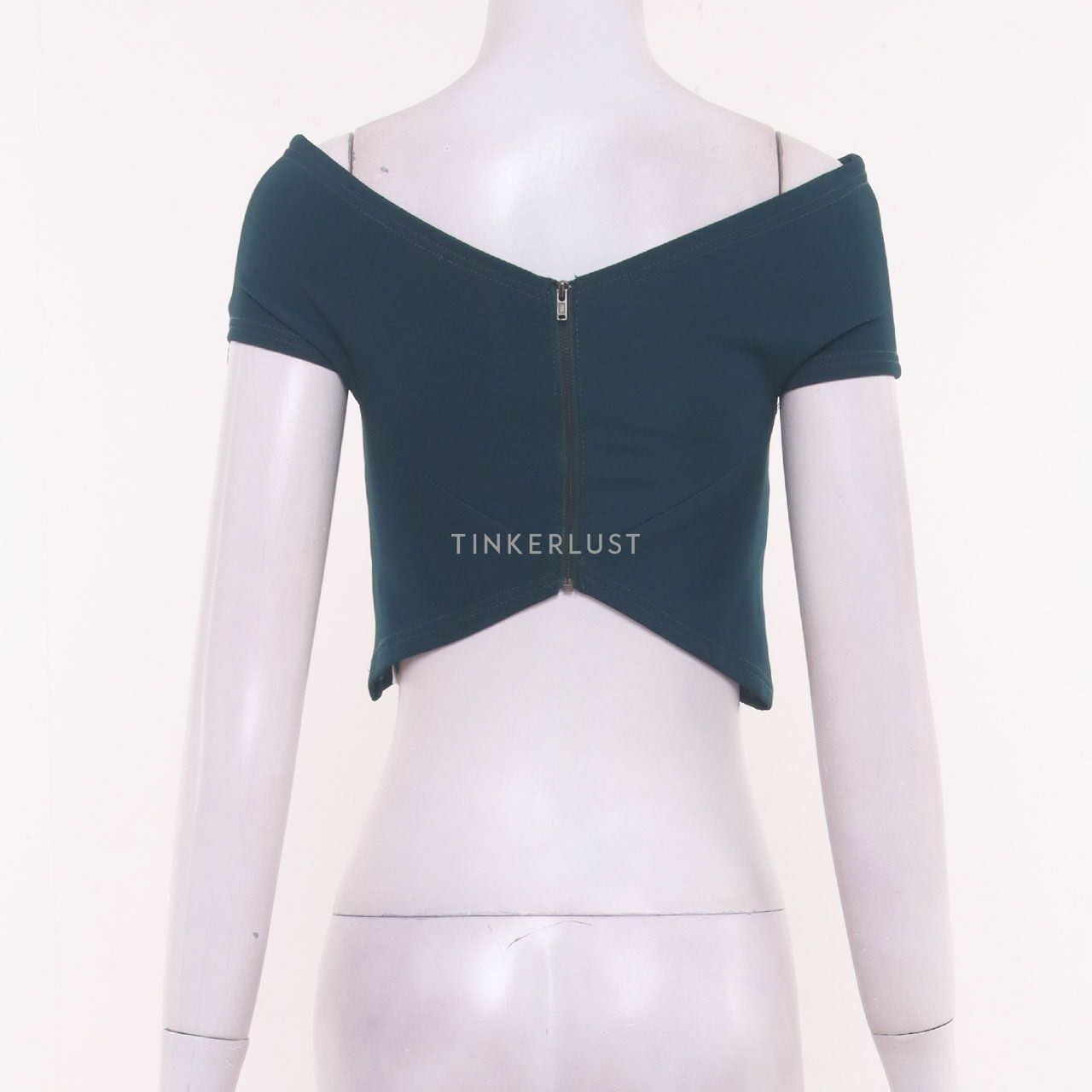 MDS Emerald Green Sleeveless Cropped