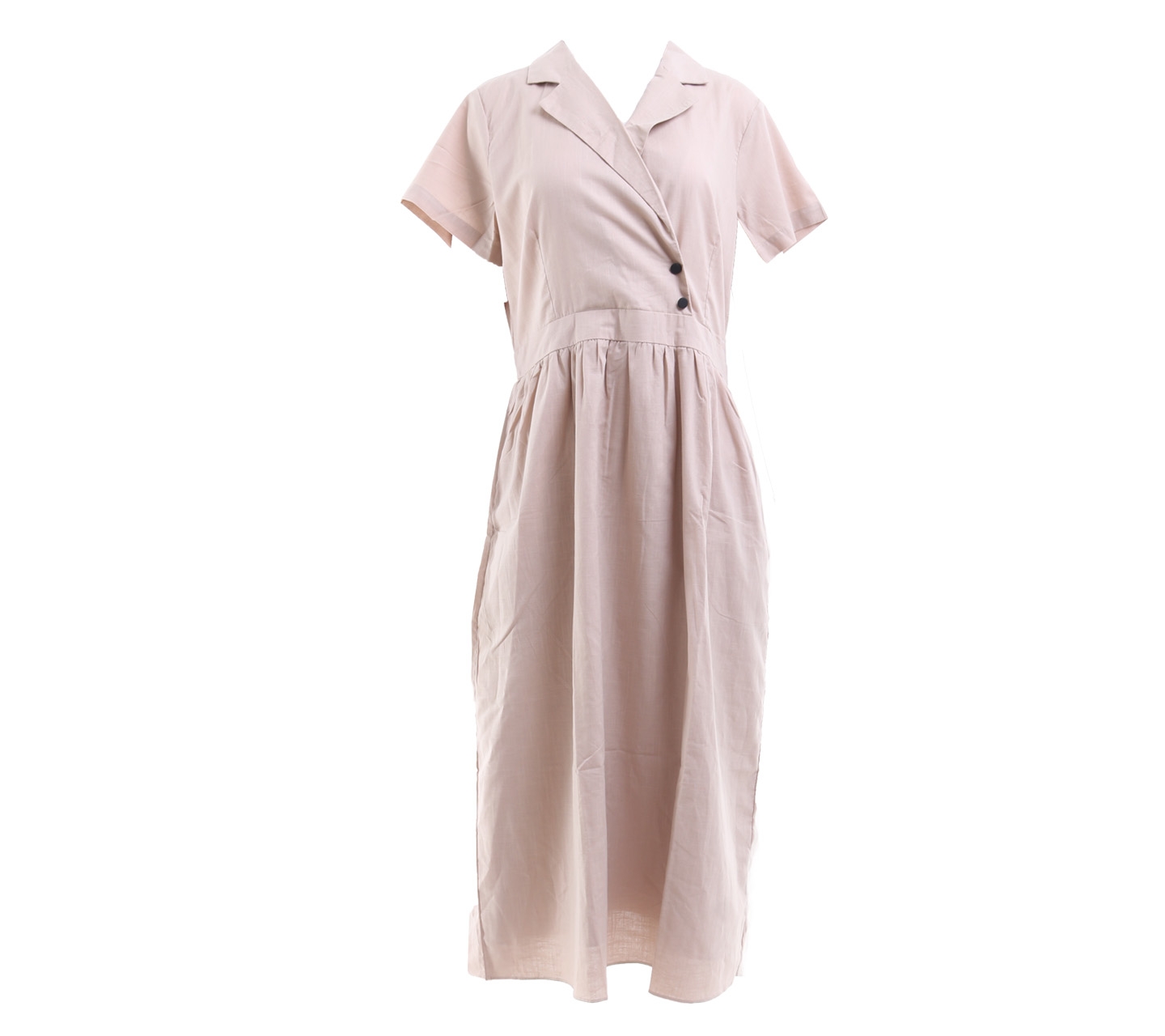 Studio cream poet long dress