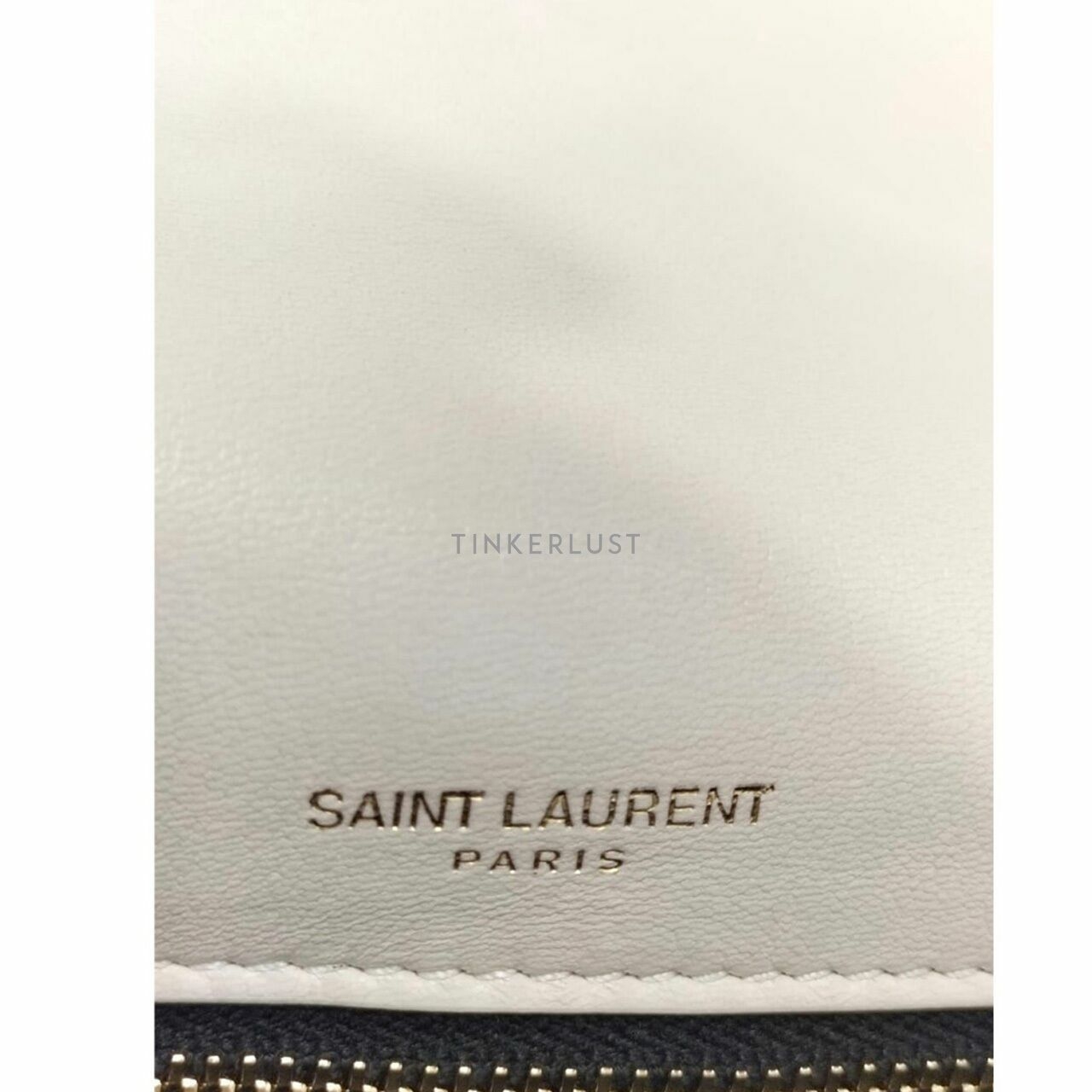 Saint Laurent Niki Medium Leather White GHW 2019 Shoulder Bag