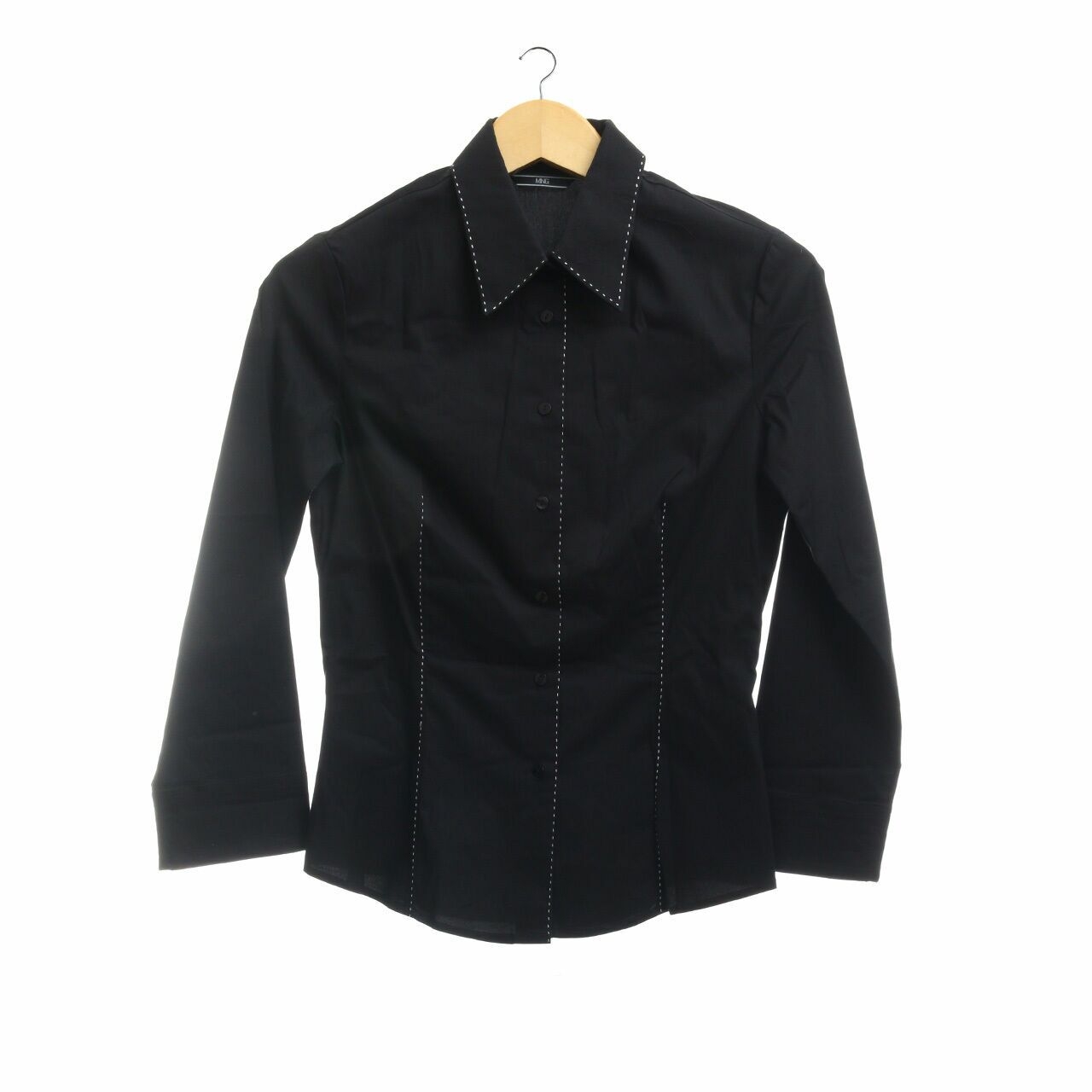 Mango Black Shirt