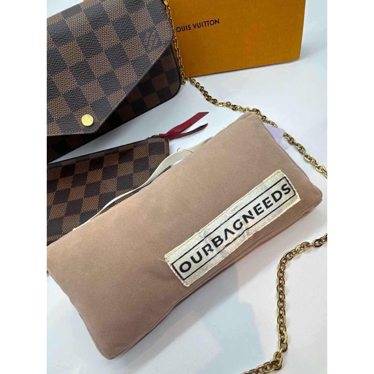 Louis Vuitton Felicie Pochette Multicolour Pouch