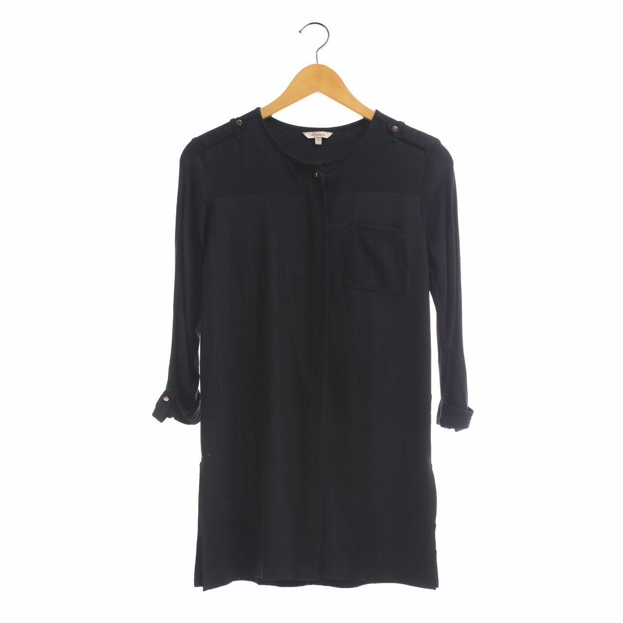 Et Cetera Black Blouse