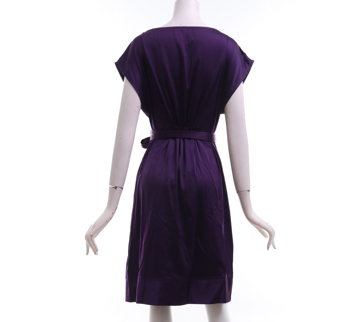 Mango Purple Midi Dress