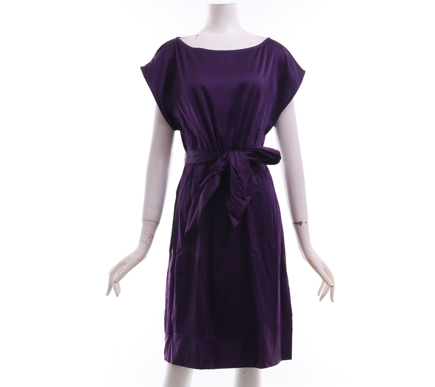 Mango Purple Midi Dress