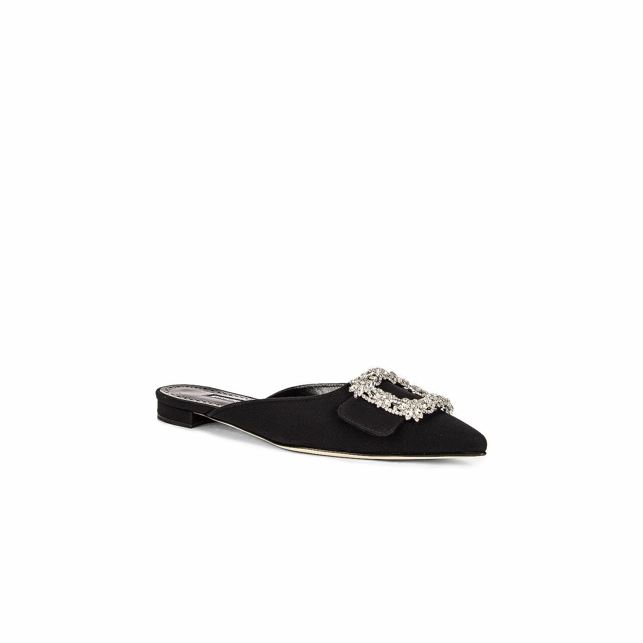 Manolo Blahnik Black Flats