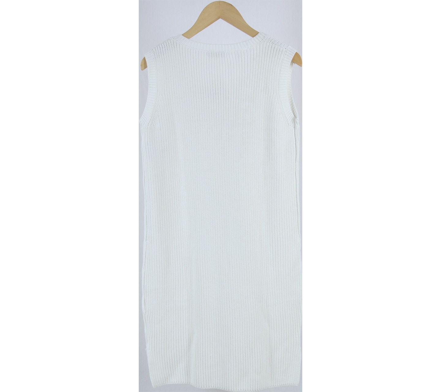 Love, Bonito White Knit Mini Dress