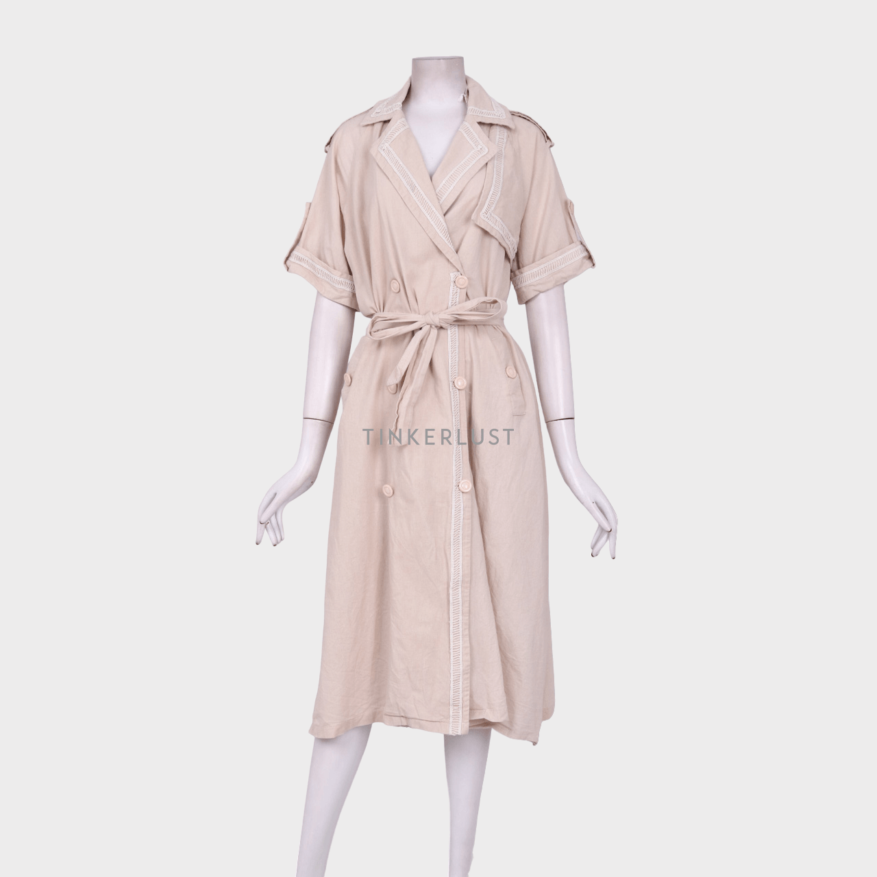 Private Collection Beige Midi Dress