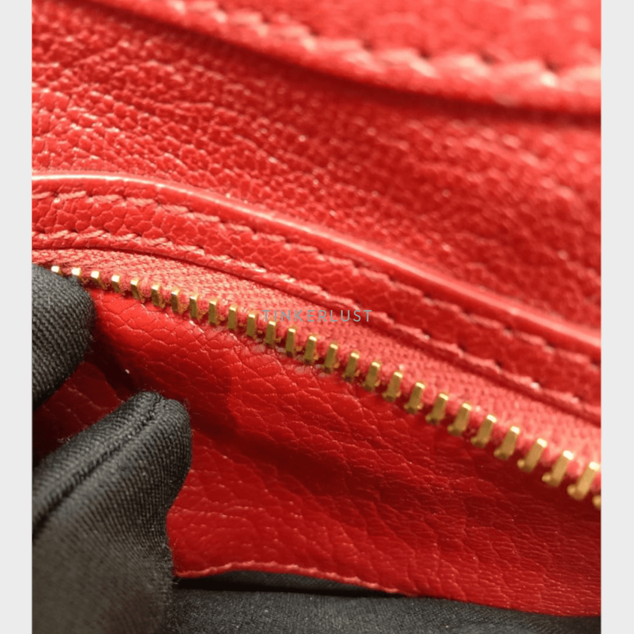 Balenciaga Mini City 24cm Rouge Edge GHW 2021 Satchel