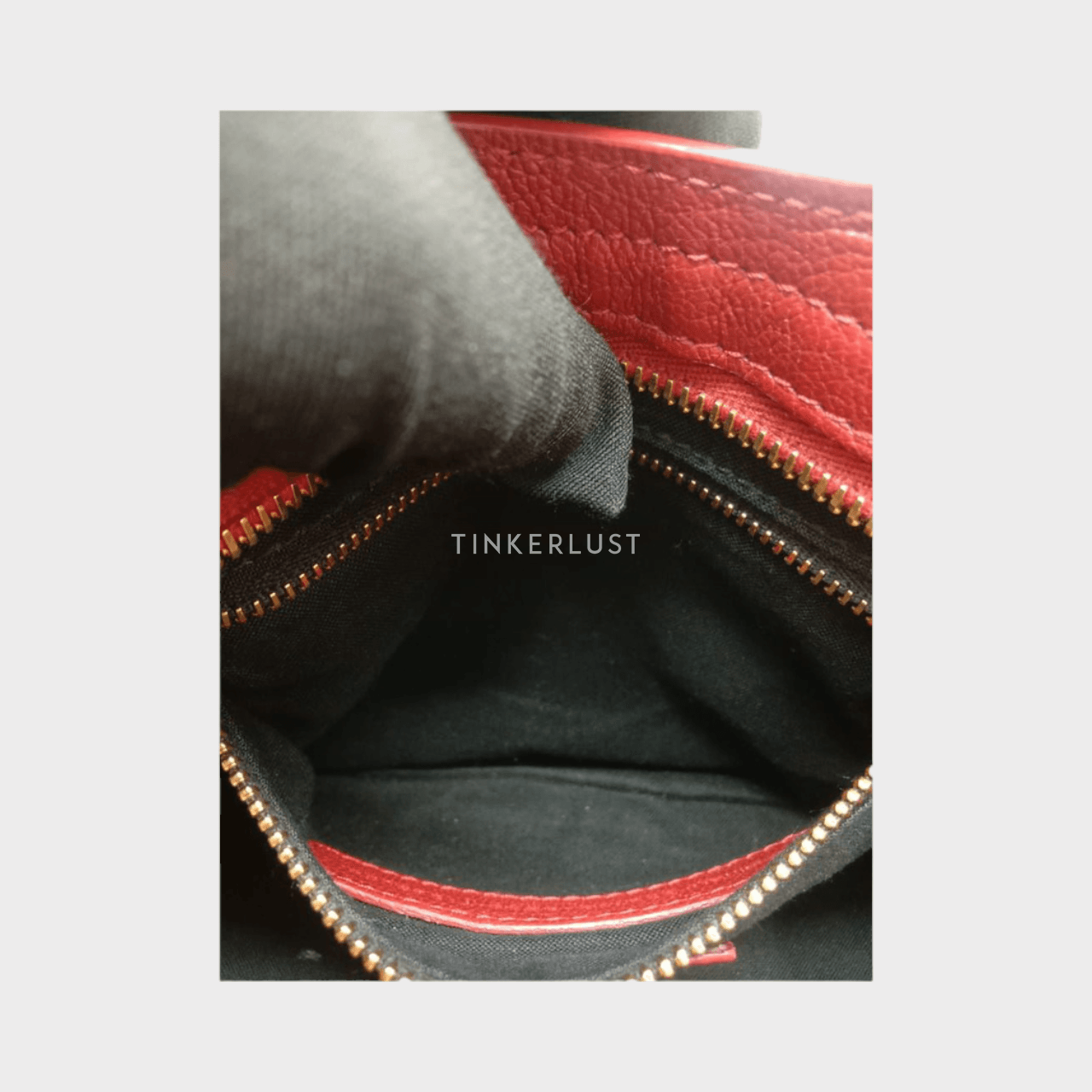 Balenciaga Mini City 24cm Rouge Edge GHW 2021 Satchel