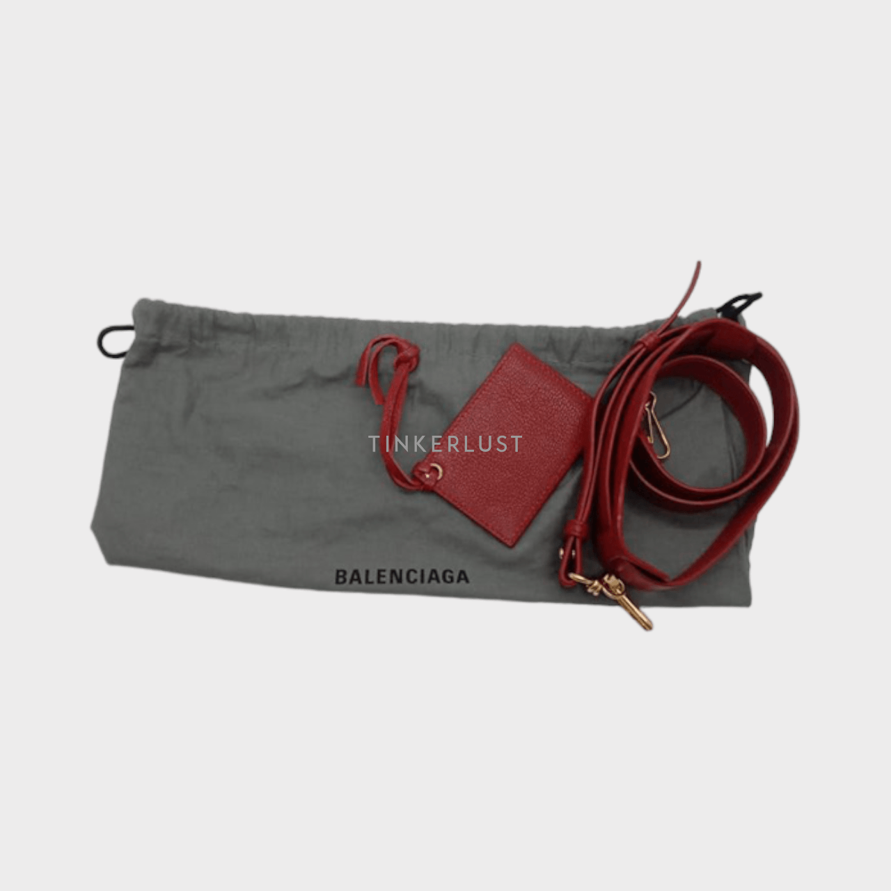 Balenciaga Mini City 24cm Rouge Edge GHW 2021 Satchel