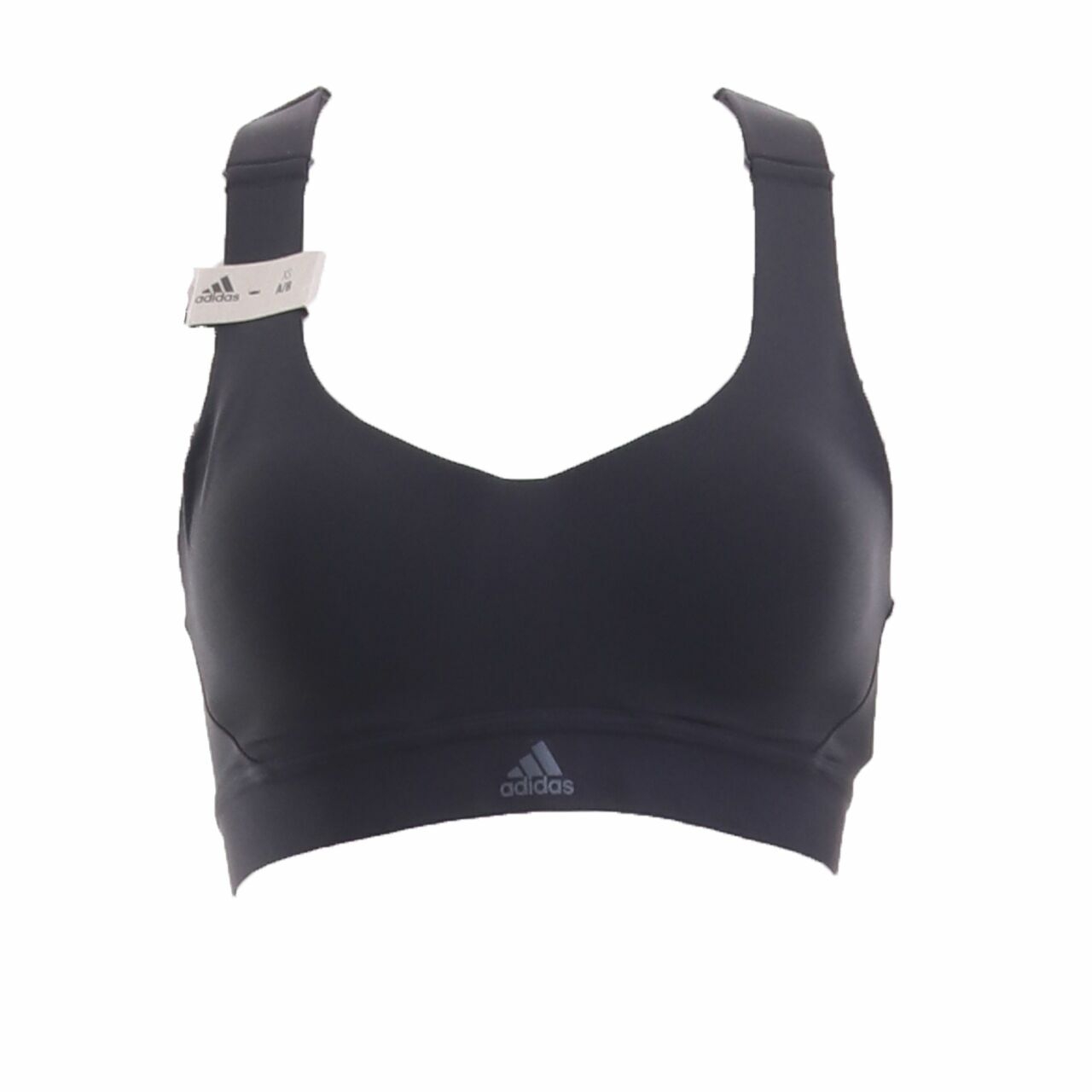 Adidas Black Committed Climachill Sport Bra