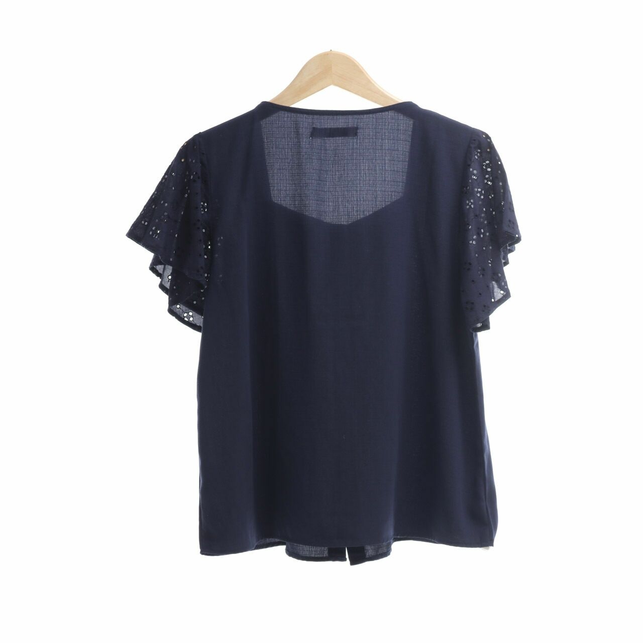 Cotton Ink Dark Blue Blouse