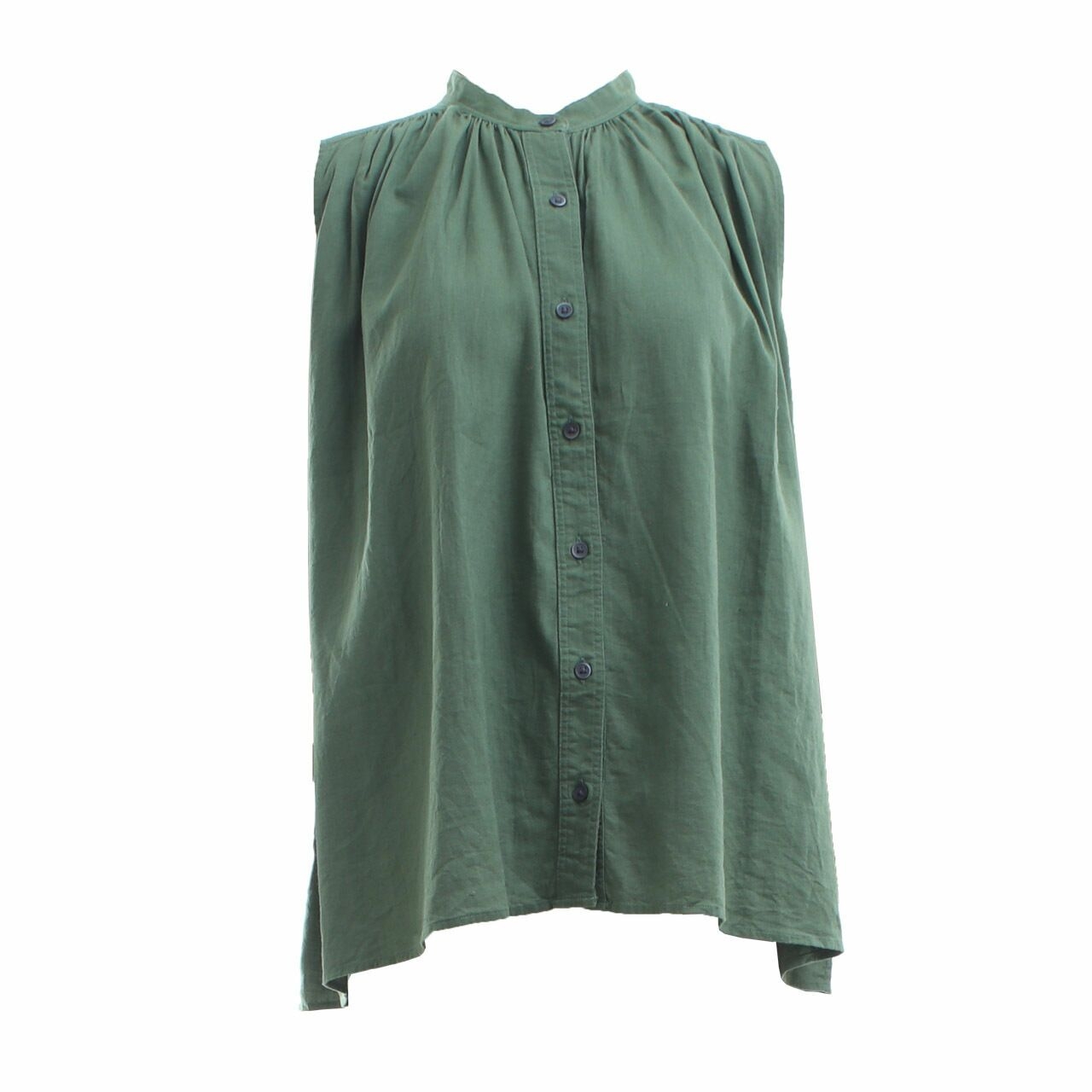 UNIQLO Green Sleeveless