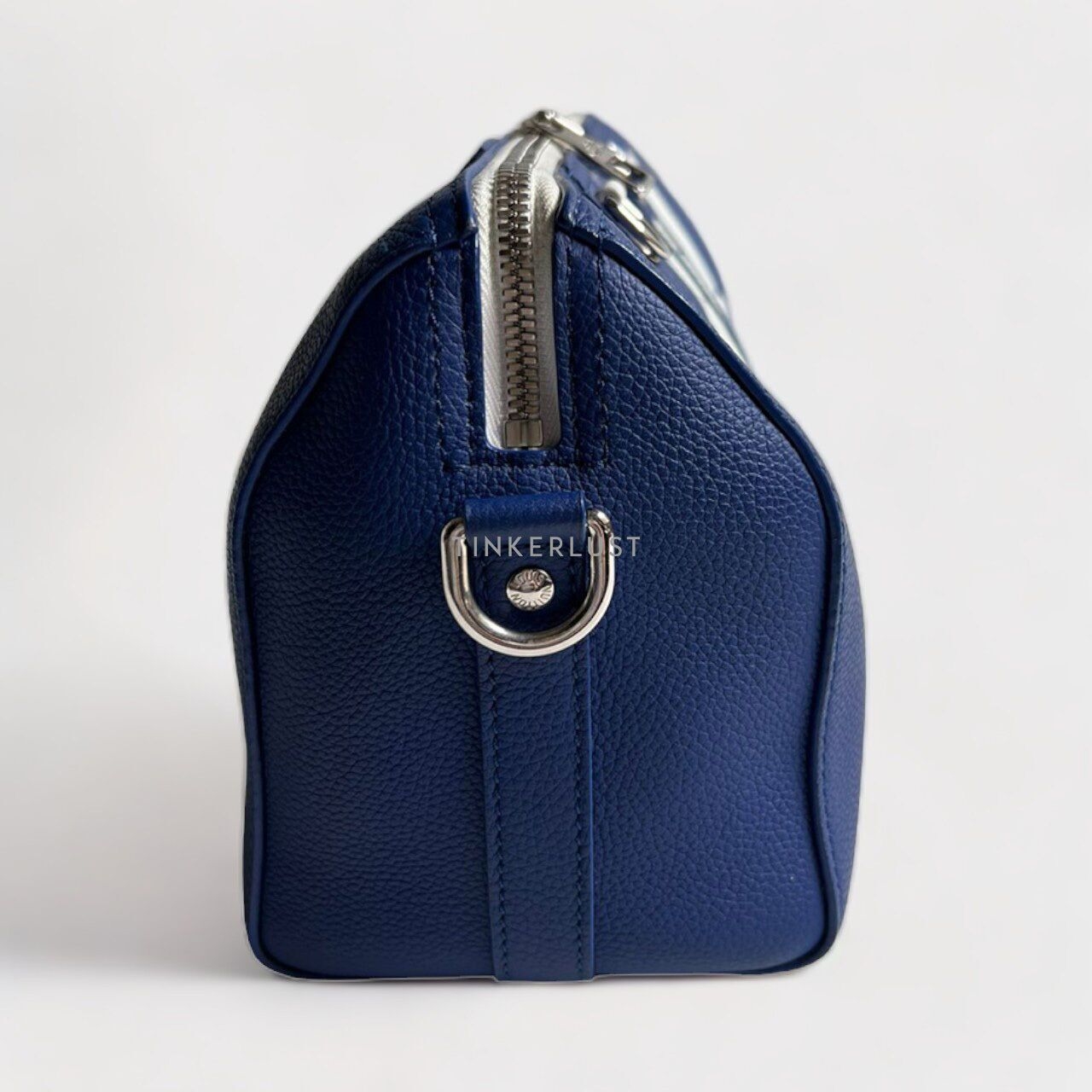 Louis Vuitton Everyday Signature Blue White Calfskin SHW Chip Shoulder Bag