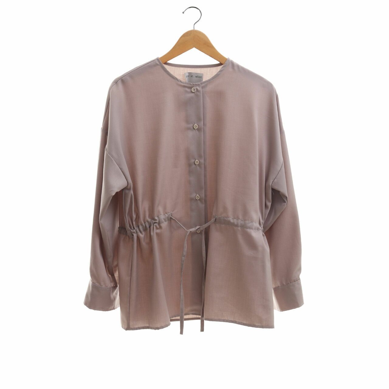 Shop At Velvet Taupe Blouse