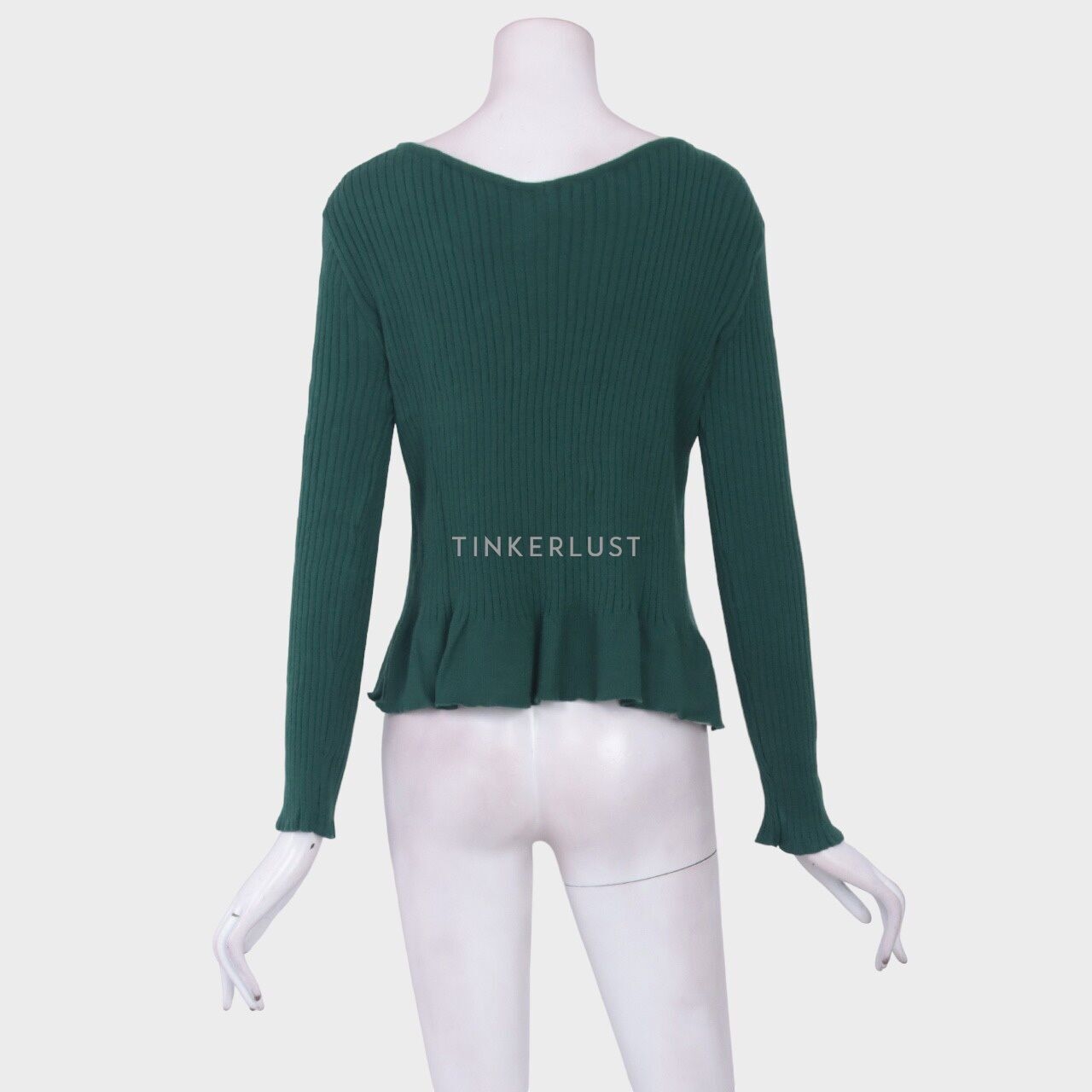 Private Collection Dark Green Cardigan