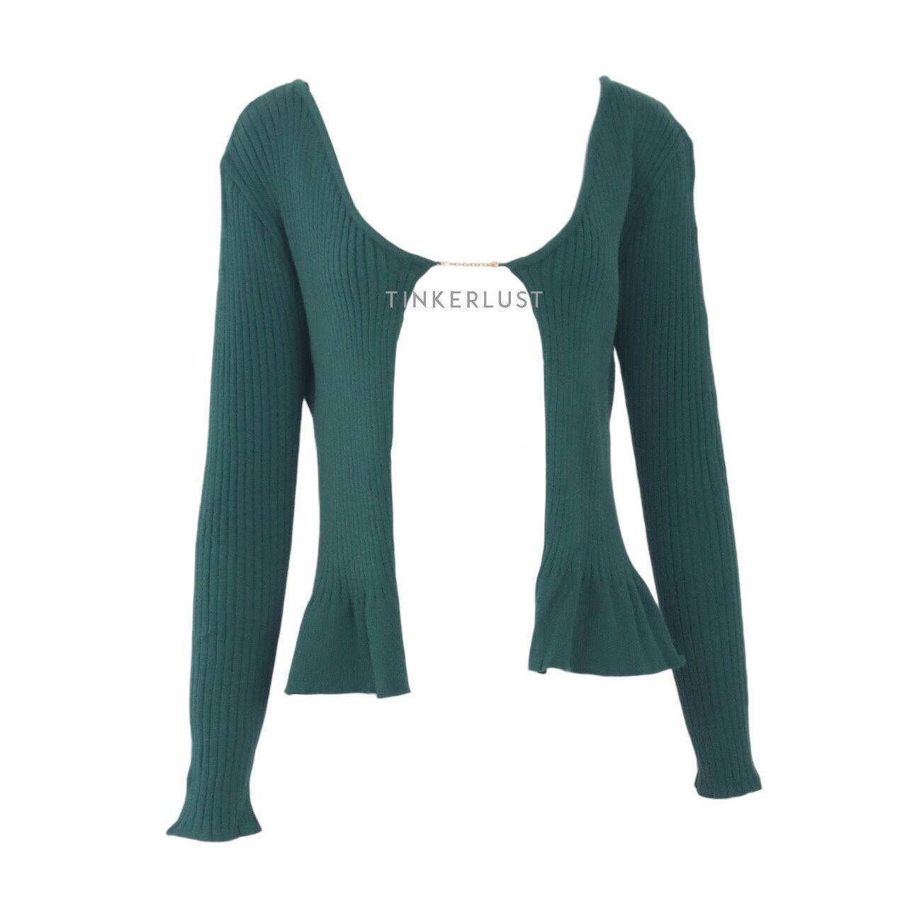 Private Collection Dark Green Cardigan