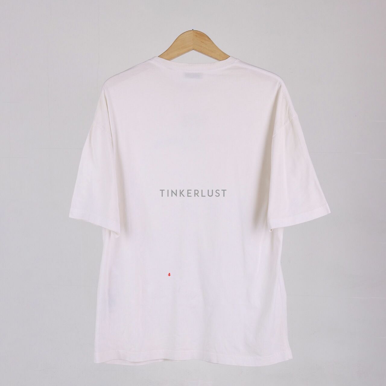 Balenciaga Printed Broken White Tshirt