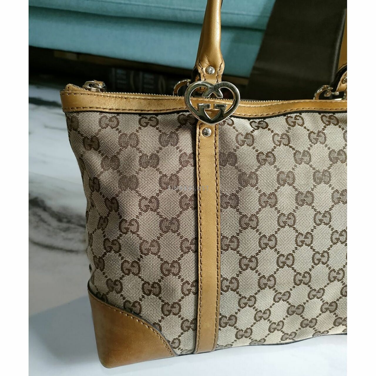 Gucci GG Monogram Tote Bag 