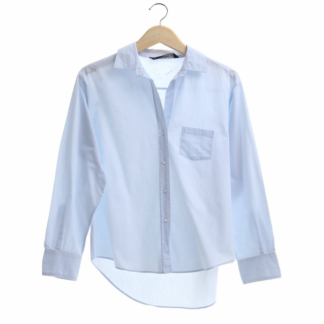 Zara Light Blue Shirt