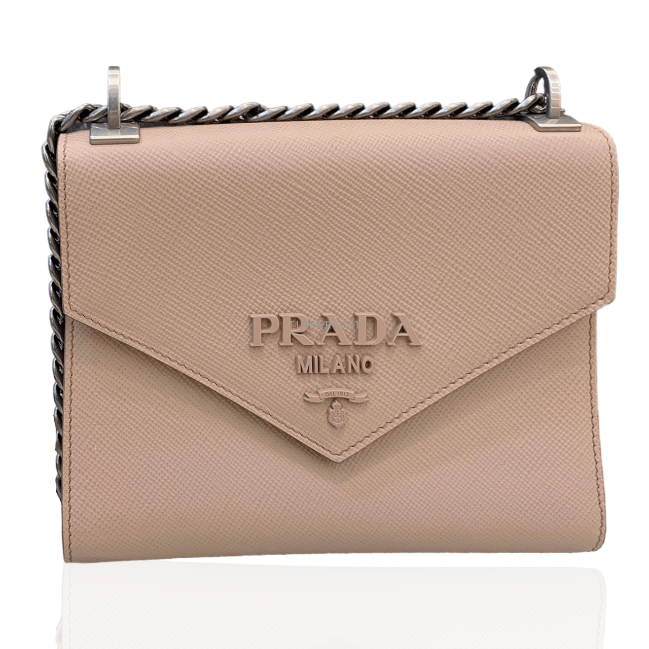 Prada Cipria Saffiano Cuir Monochrome Nude 2019 Shoulder Bag