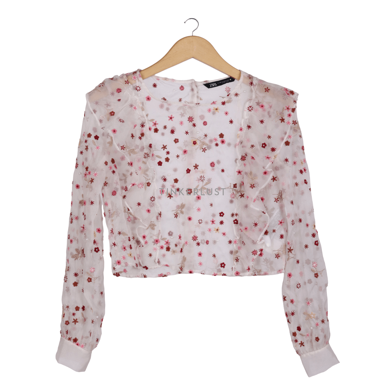 Zara Multicolour Floral Blouse