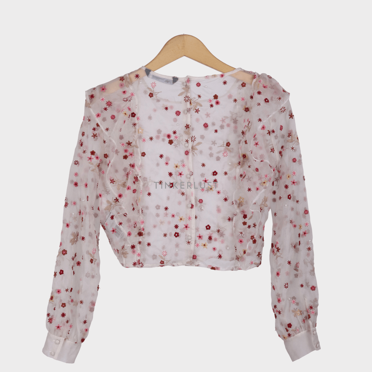 Zara Multicolour Floral Blouse