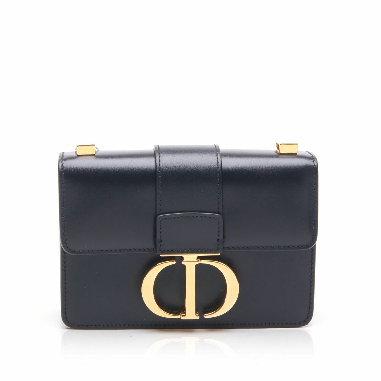 Christian Dior Montaigne Micro In Black GHW Sling Bag