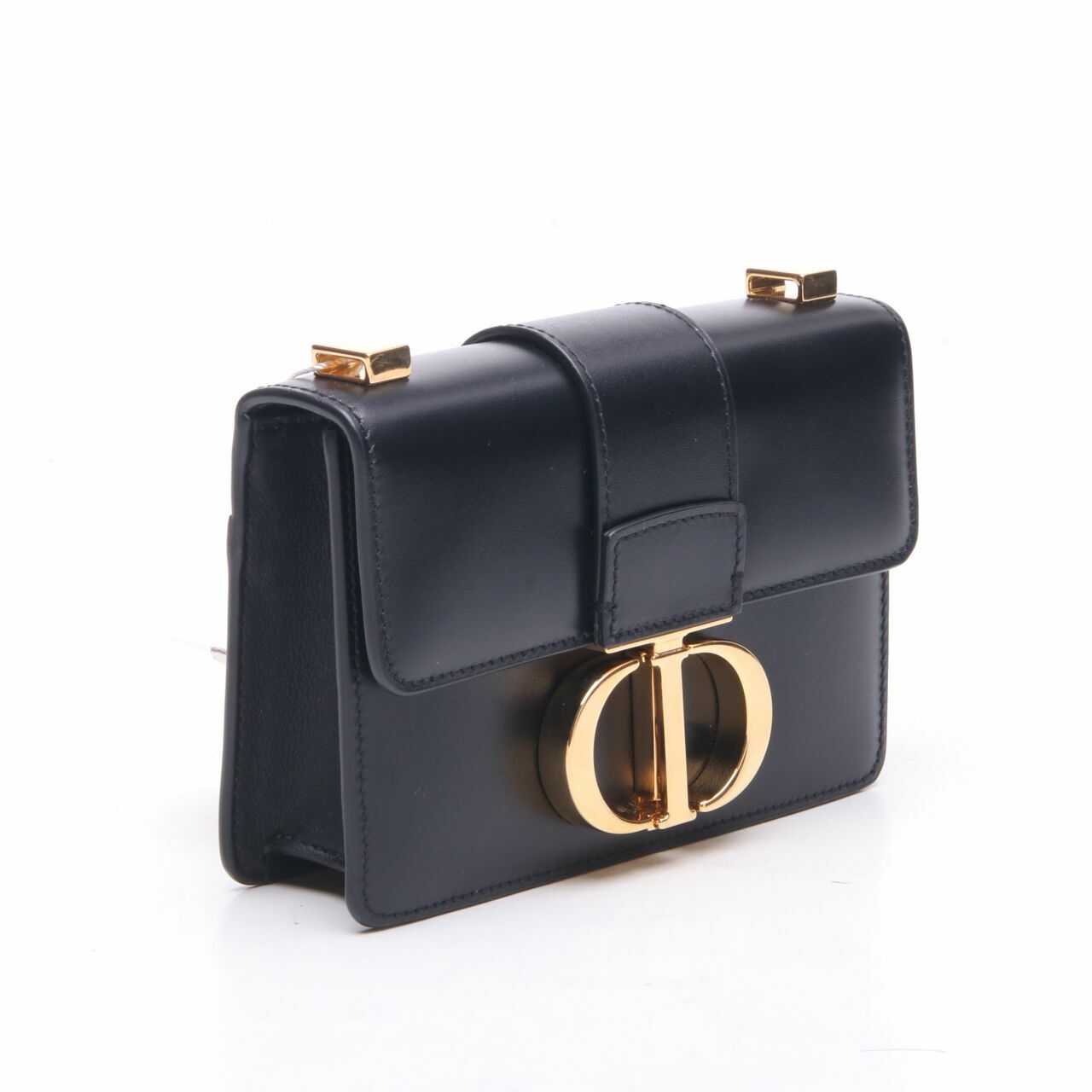 Christian Dior Montaigne Micro In Black GHW Sling Bag