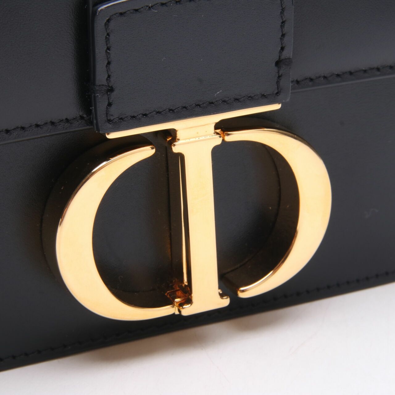 Christian Dior Montaigne Micro In Black GHW Sling Bag