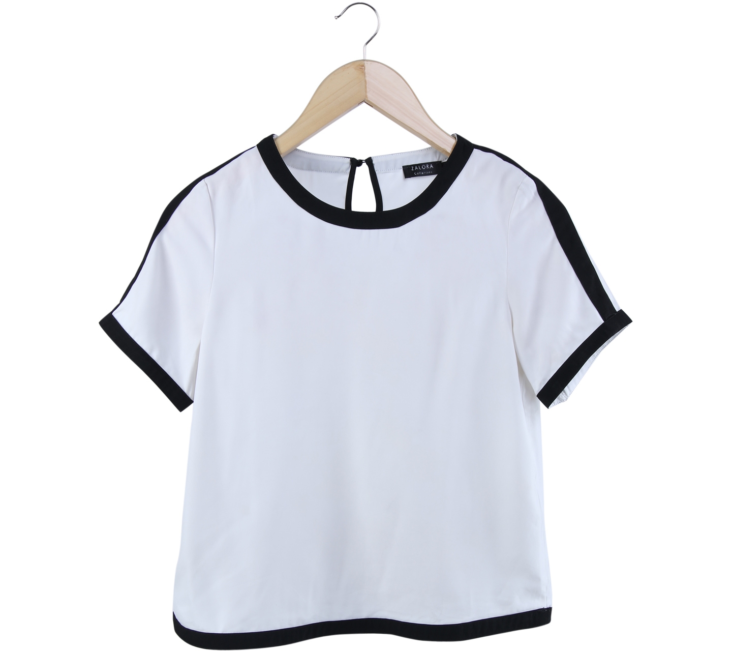 Zalora White Blouse